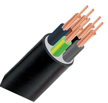 Cáp điện nguồn CVV/BVV-Cu/PVC 5x