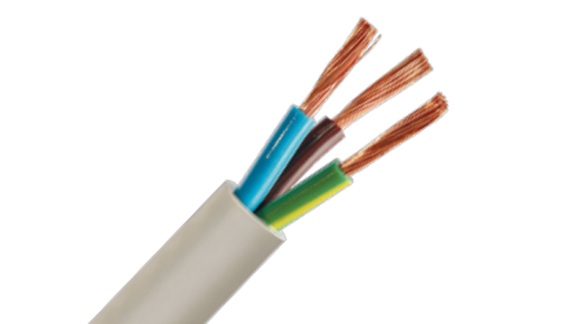 dây điện tròn mềm Cu/PVC/PVC 3x4.0